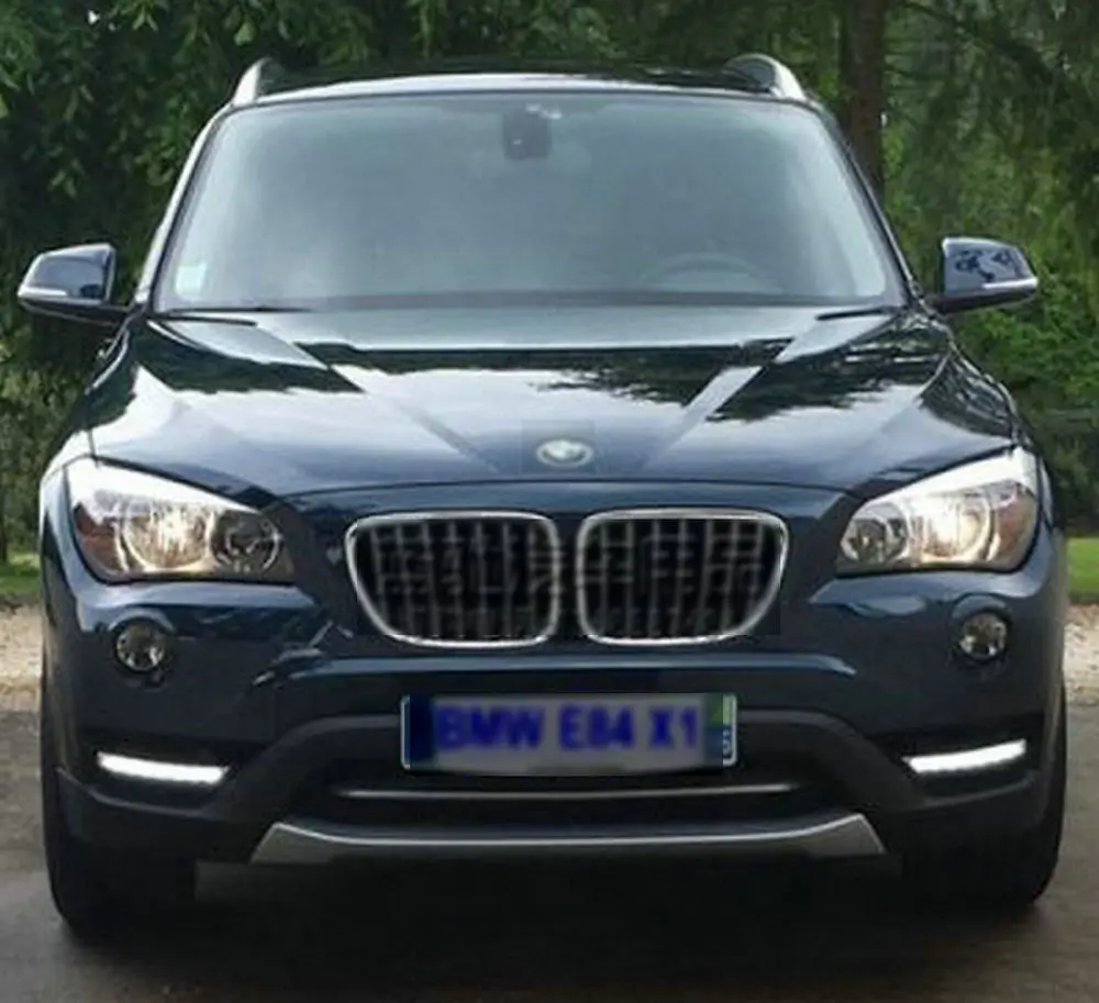 2 комплекта Автомобильный светодиодный DRL для BMW X1 E84 2011 2012 дневные ходовые огни Дневные противотуманные фары