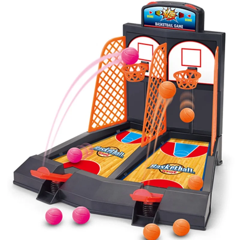 

desktop basketball Mini Finger Shoot a basket Child table games Double play interaction toy Model Building Fun toy sport gift