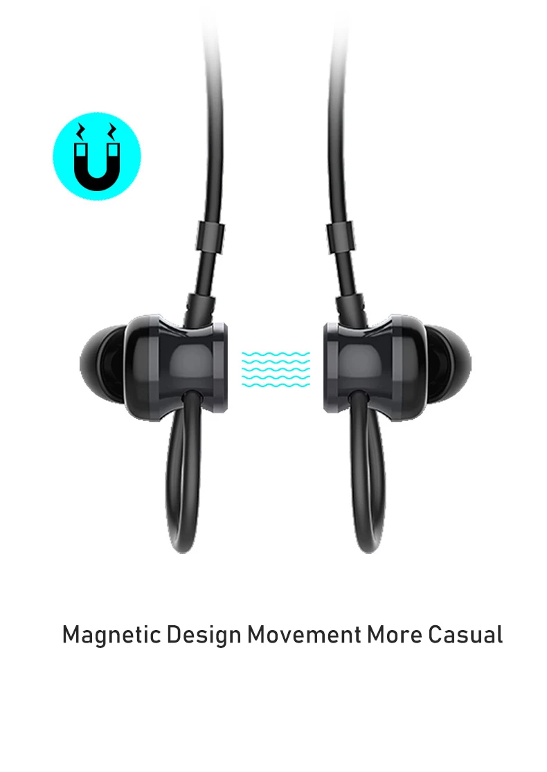 Wireless Headphones Bluetooth 5 0 Earphone 12H Music Time Active Noise Cancelling Headset For Sport E12 Earphone