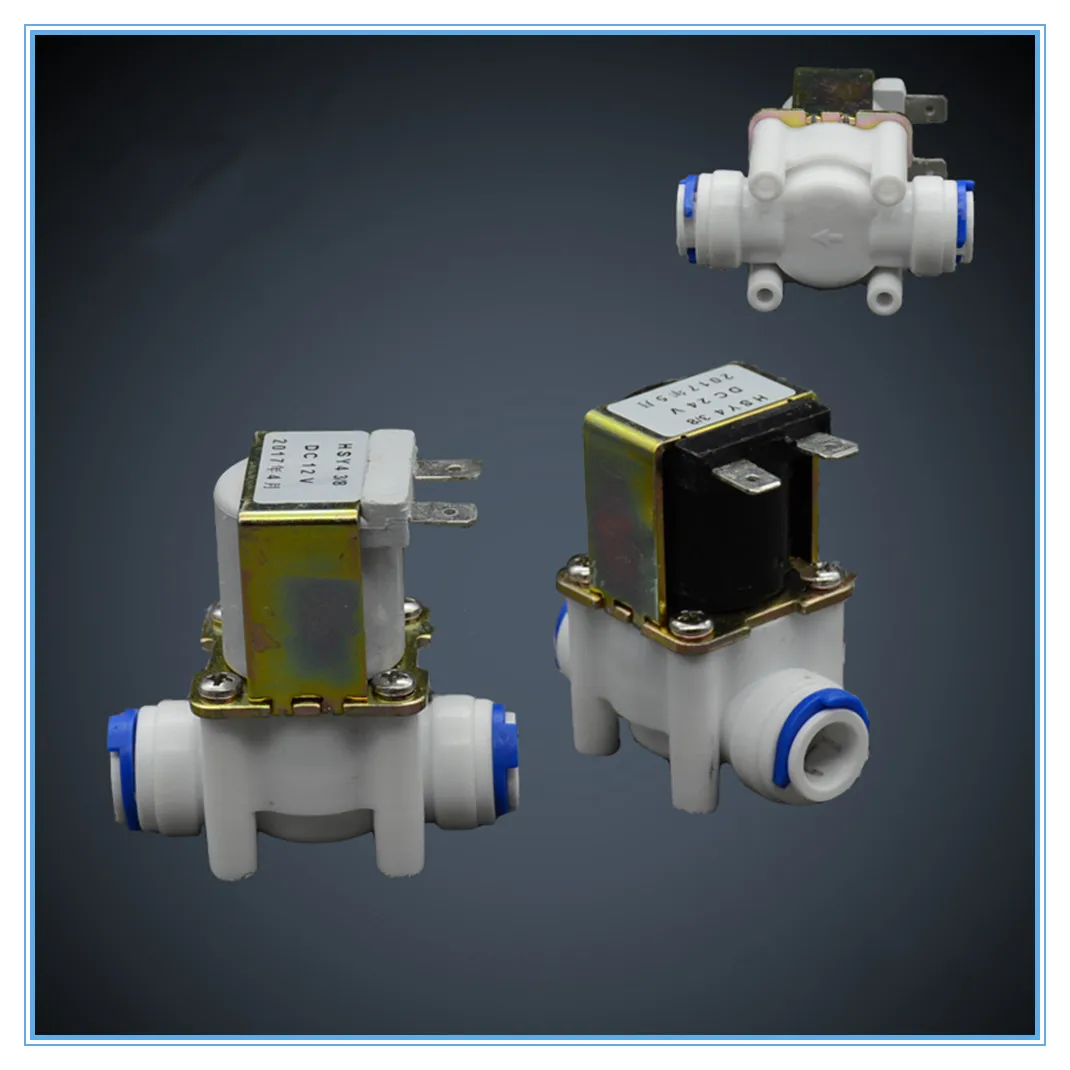 Máquina ro Máquina de Tubos de Plástico com Válvula Eletromagnética Plugue Rápido Válvula de Plugue Reto do Dispensador de Água