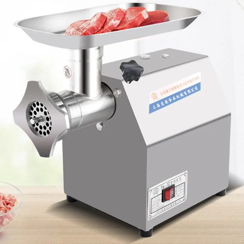 110V 220V Commercial Electric Meat Grinder Stainless Steel Enema