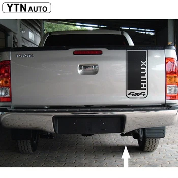 

car sticker 1Piece tail gate stcker stripe graphic Vinyl 4X4 off road car accessories decals custom for TOYOTA HILUX revo vigo