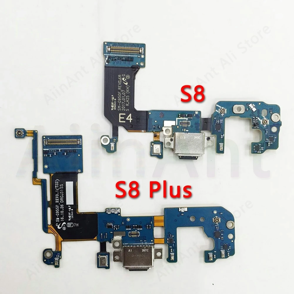 Для samsung Galaxy S8 G950u G950f G950n S8 Plus G955u G955f G955n usb зарядный порт Зарядное устройство Док-станция разъем гибкий кабель