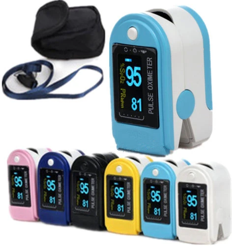

CONTEC CE&FDA,Fingertip Pulse Oximeter monitor of SpO2,PR,CMS50D,six color with case ans silicon rubber case