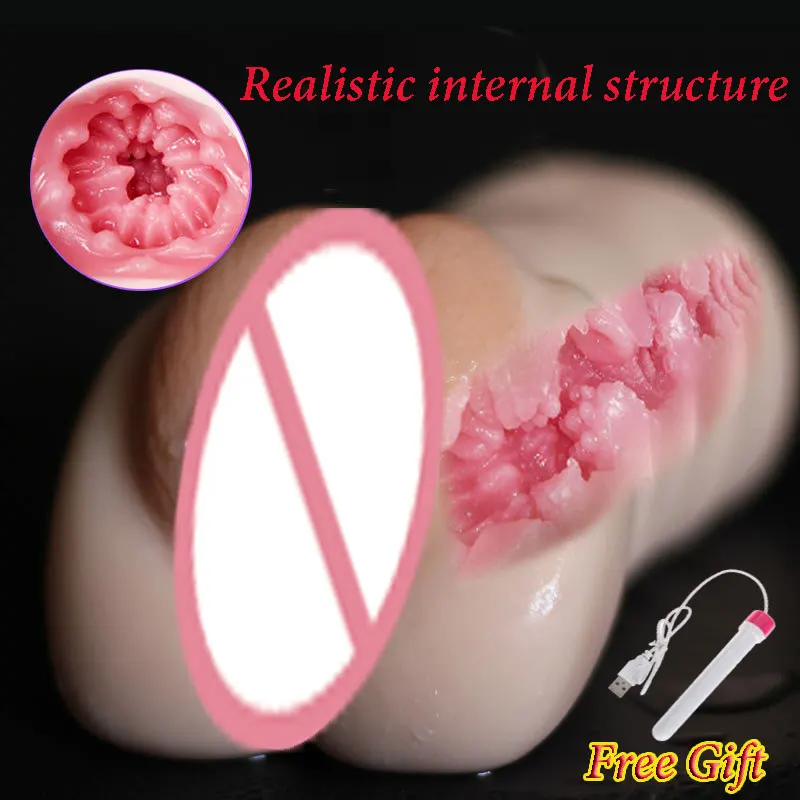 DLX карманная Вагина настоящая Мужской мастурбатор по ощущениям похож на реальную