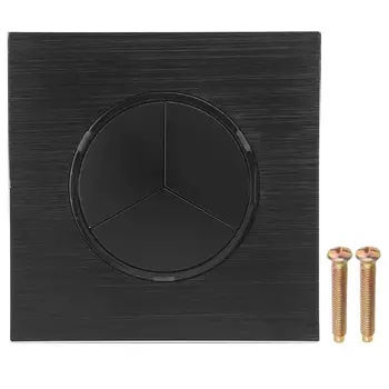 

3 Gang 2 Way Wall Panel Switch With LED Indicator Push Button Switches