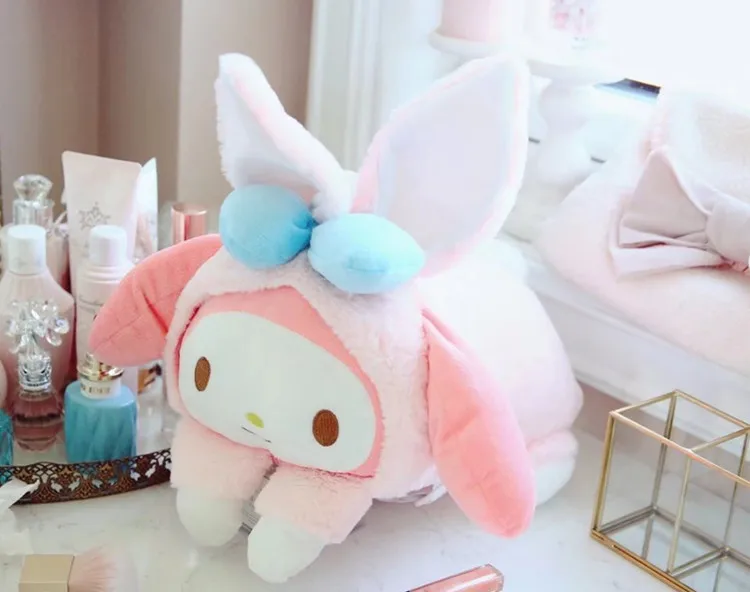 1 шт. 32 см Мультфильм Мелодия Cinnamoroll Собака кролик мягкая плюшевая кукла Спящая Успокаивающая подушка мягкая игрушка детский подарок