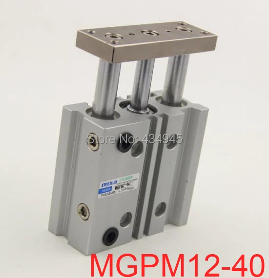 Smc Type Mgpm1240 12mm Bore 40mm Stroke Pneumatic Guided Cylinder