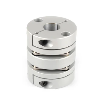 

D56mm L63mm Aluminium alloy Flexible Shaft Coupling Four screw diaphragms coupler Dropshipping 16/18/20/22/24mm