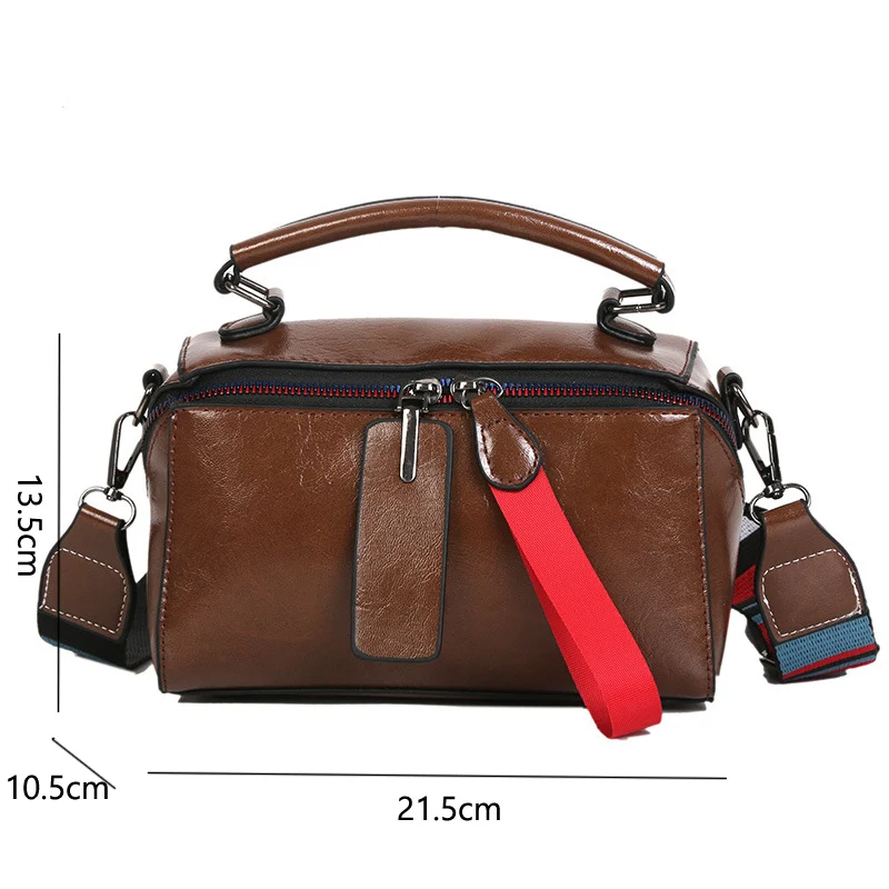 Женские сумки Bolsa Mujer модные на двойной молнии женские мессенджеры с разноцветным