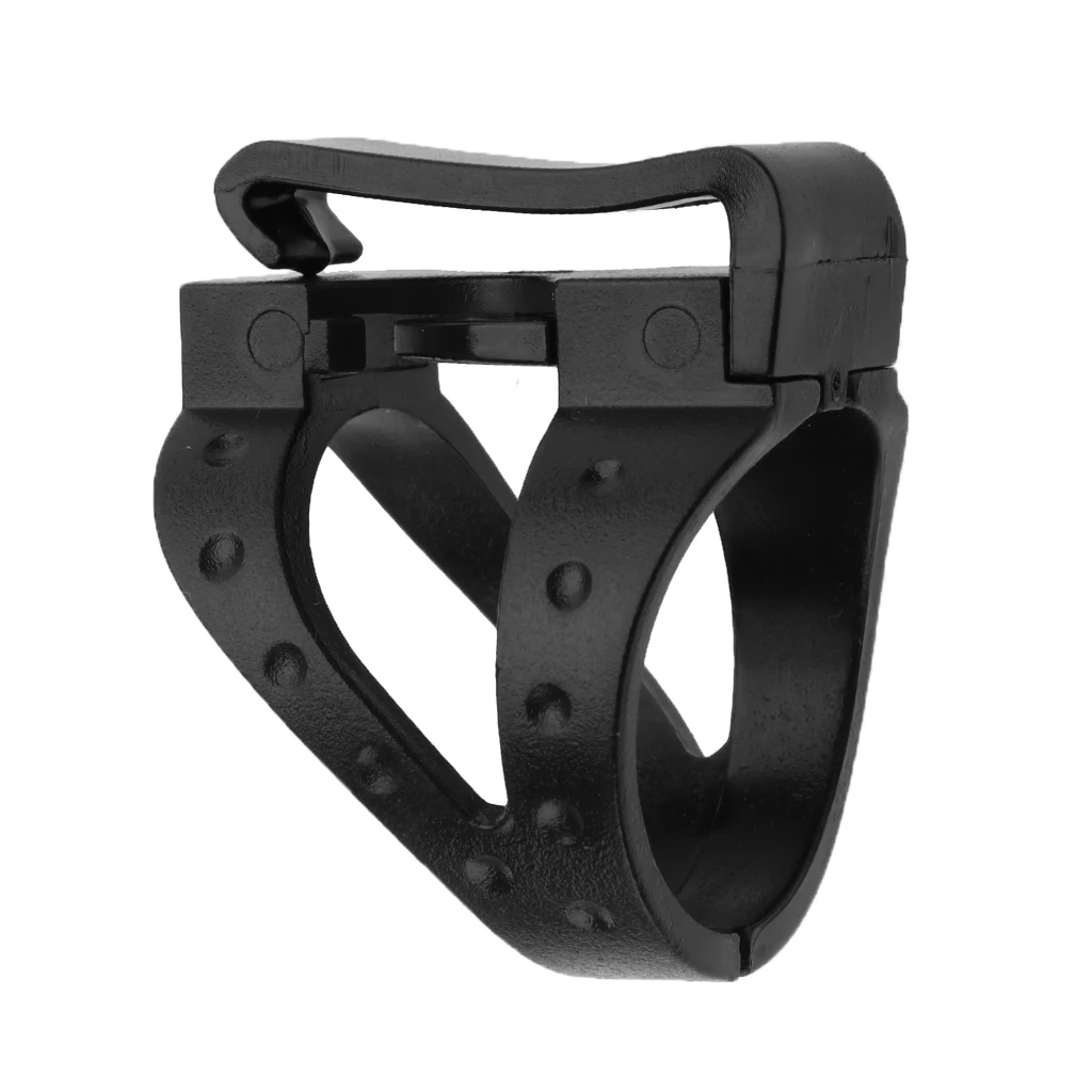 4Pcs Universal Scuba Diving Snorkeling Snorkel Mask Keeper Retainer - Plastic Clip Design & Silicone Dual Loop Style