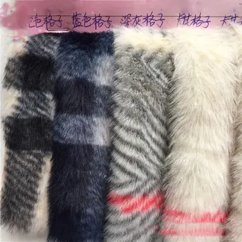 

Plaid printed velvet imitation Finnish enamel printing Single plaid printed velvet Autumn and winter scarf coat home textile fab