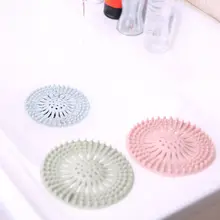Новая силиконовая сливная пробка для волос Catcher душевые дренажные крышки пробка для раковины фильтр для ванной и кухни