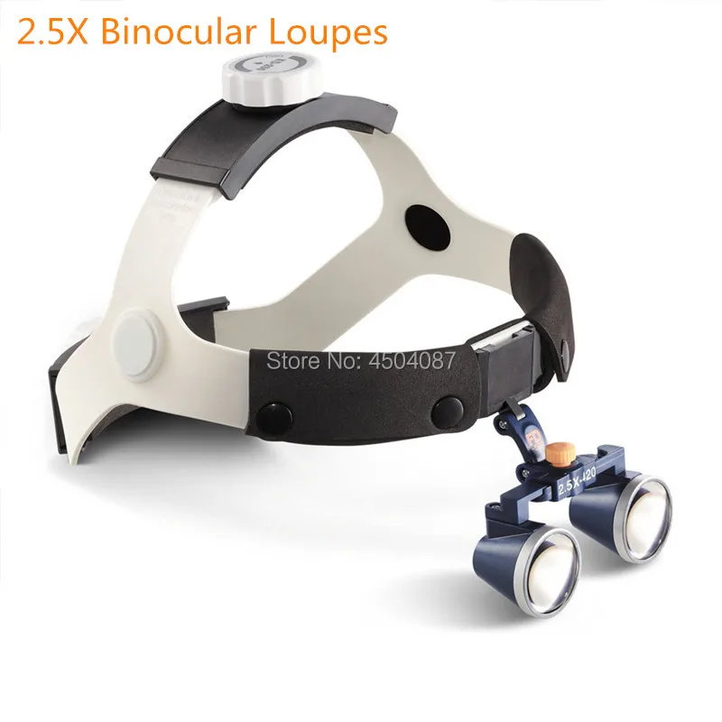 

High Quality Headband Medical Loupes 2.5X420mm Binocular Magnifier Medical Dental Surgical Loupes FD-503G 2.5X