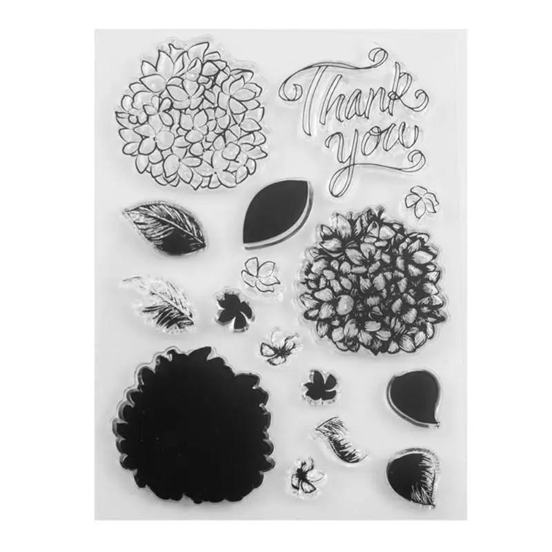 

Silicone Seals Transparent Stamps for DIY Scrapbooking Card Making Crafts Photo Album Decorative Silicone Clear Stamp