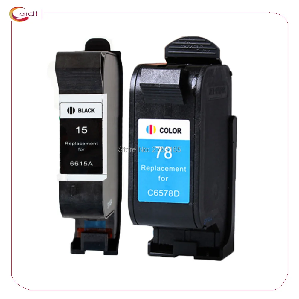 

Compatible inkjet Ink Cartridges For HP 15 78 15xl 78XL HP15 hp78XL HP15XL HP78XL Deskjet 810c 812c 840c 845c 920c