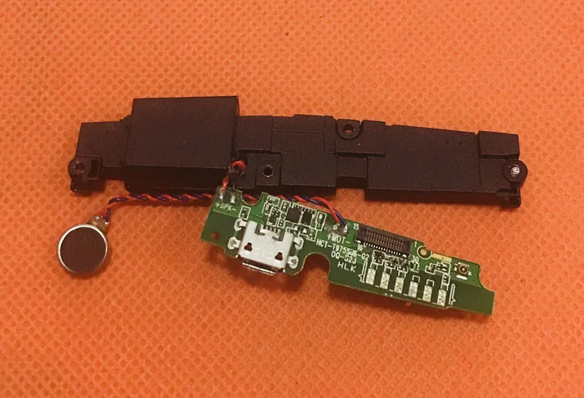 

Used Original USB Plug Charge Board+Loud speaker For Oukitel K10000 Pro MTK6750T 5.5" FHD Free shipping