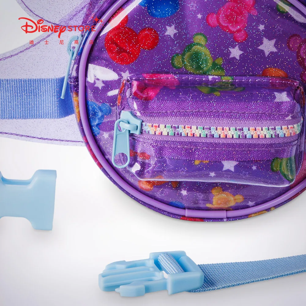  Disney 20X19X9.5 classic Mickey Minnie children's pockets portable creative portable wallet