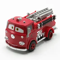 Disney Pixar Cars Red пожарная натуральная Авто мобилизации сплав модель Игрушечные лошадки детей gifts1: 55 Молния Маккуин