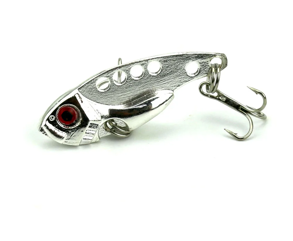 Buy 50PCS 7G 4CM VIB Metal Fishing lures Tackle With