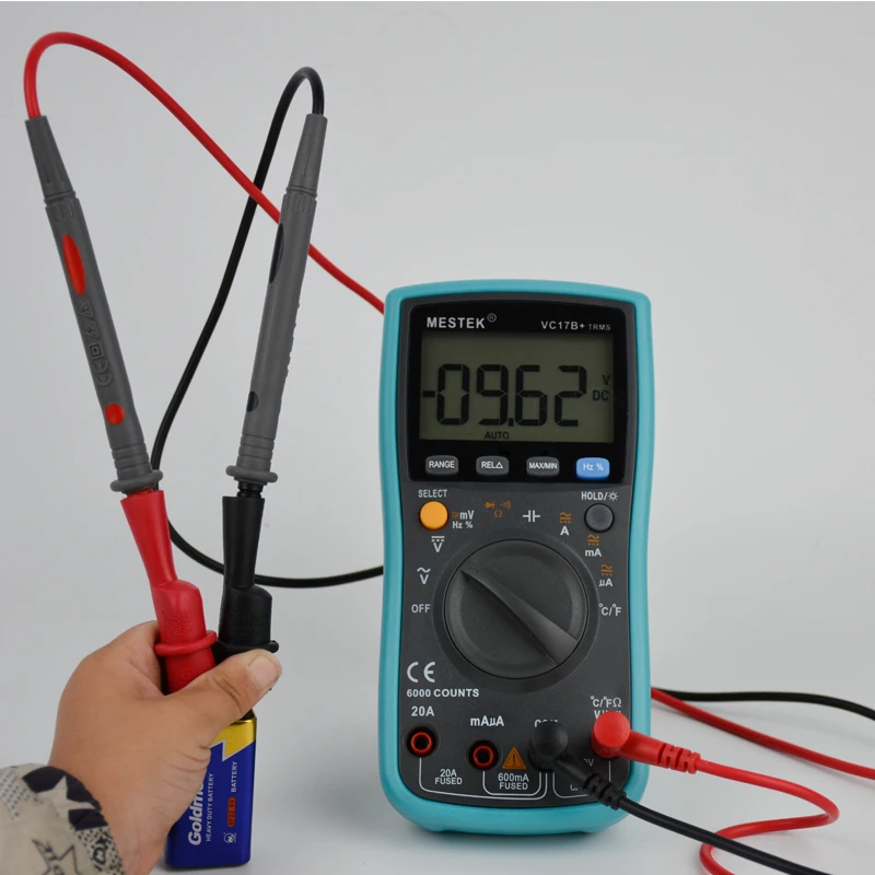 Digital Digital Multimeter Professional Probe Tester 6000 Counts Digital Meter Multimeters Multi Meter Multitester Precise