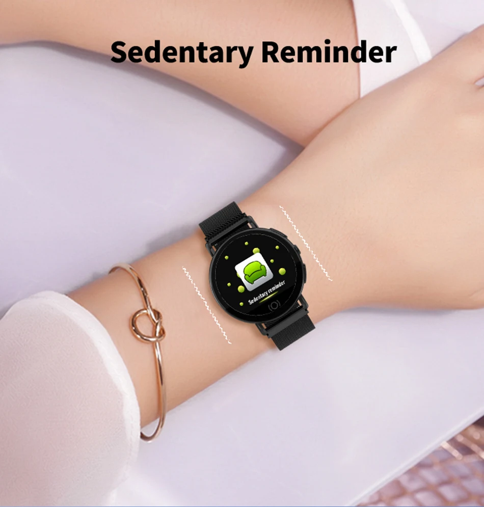 Toleda T7 Reloges deportivo inteligente smart watch blood pressure health tracker women smartwatch heart rate premium gift