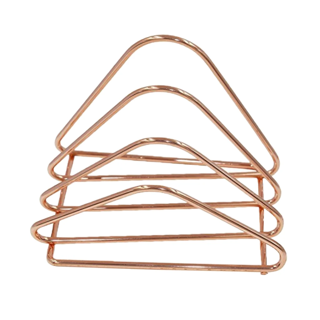 Creative Iron Office Desk File Sorter Letter Folder Holder Organizer Rack