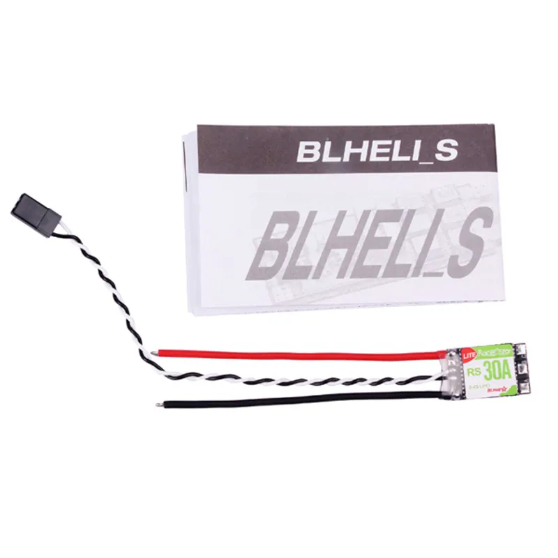 4 шт. Racerstar RS30A Lite 30A Blheli_S BB1 2-4 S бесщеточный ESC для гоночного дрона со съемкой от первого лица быстроходный беспилотный Радиоуправляемый летательный аппарат модели DIY двигатель запасные запчасти аксессуары