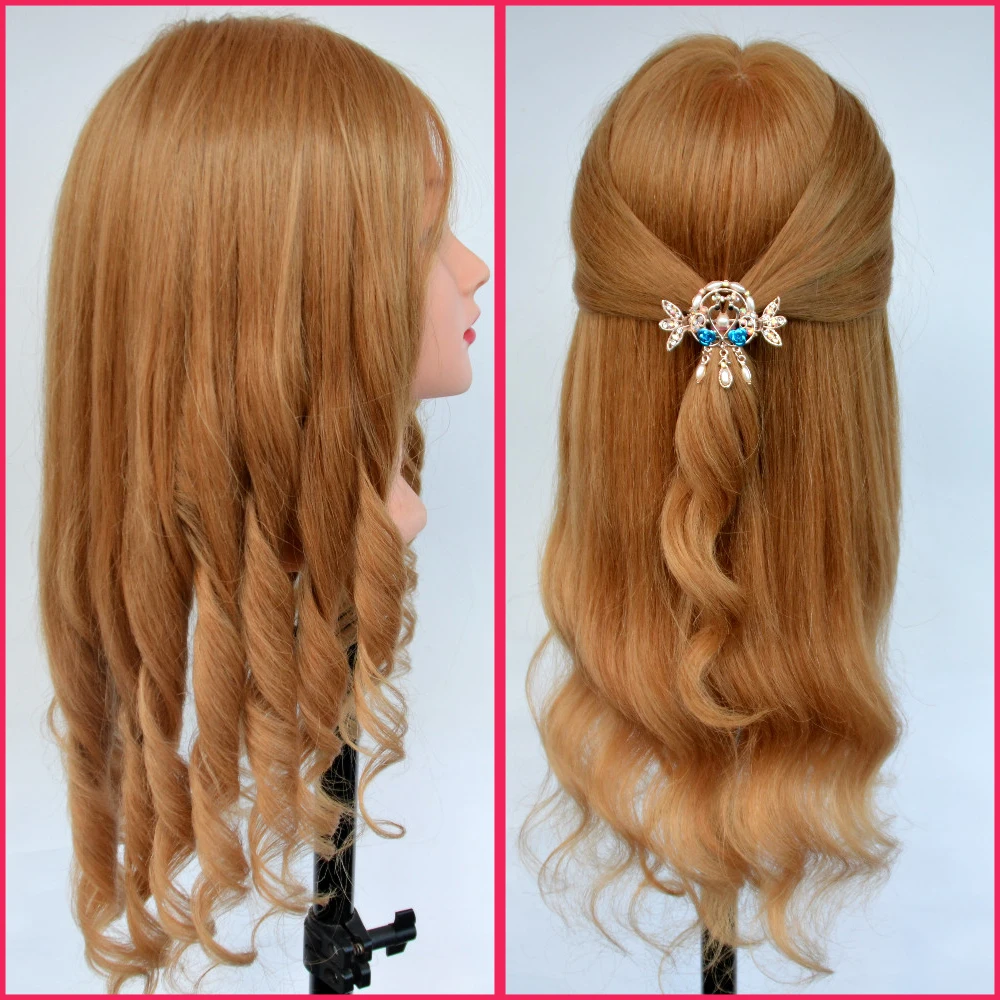 Mannequin Head For Sale 65% Real Hair Wig Head Good Quality Hairdressing Dolls Head Dummy Hairstyles Maniquies Women Head Mannequin Head For Sale 65% Real Hair Wig Head Good Quality Hairdressing Dolls Head Dummy Hairstyles Maniquies Women Head