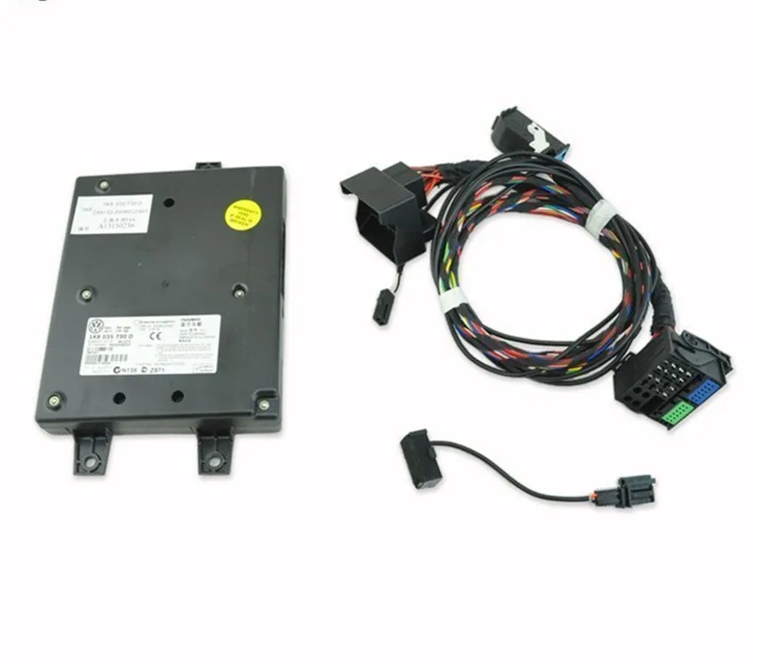 Для RCD510 9W2 модуль Bluetooth + Plug & Play Жгут микрофон Fit VW Jetta MK5 MK6 Гольф RNS510 1K8 035 730 D