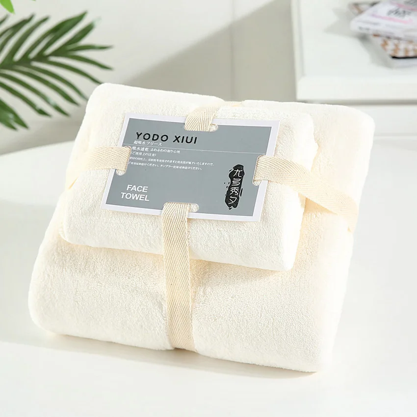 Online Korallen Samt Absorbent Bad Handtücher für Erwachsene Gesicht Handtuch Bad Handtuch Set Weiche Bequeme Bad Handtuch Set 70*140 11 farben