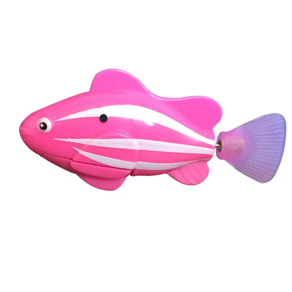 Мини-игрушка для ванной бионическая рыба электрическая плавающая волшебная рыба Le Bao подводный мир глубоководное электронное