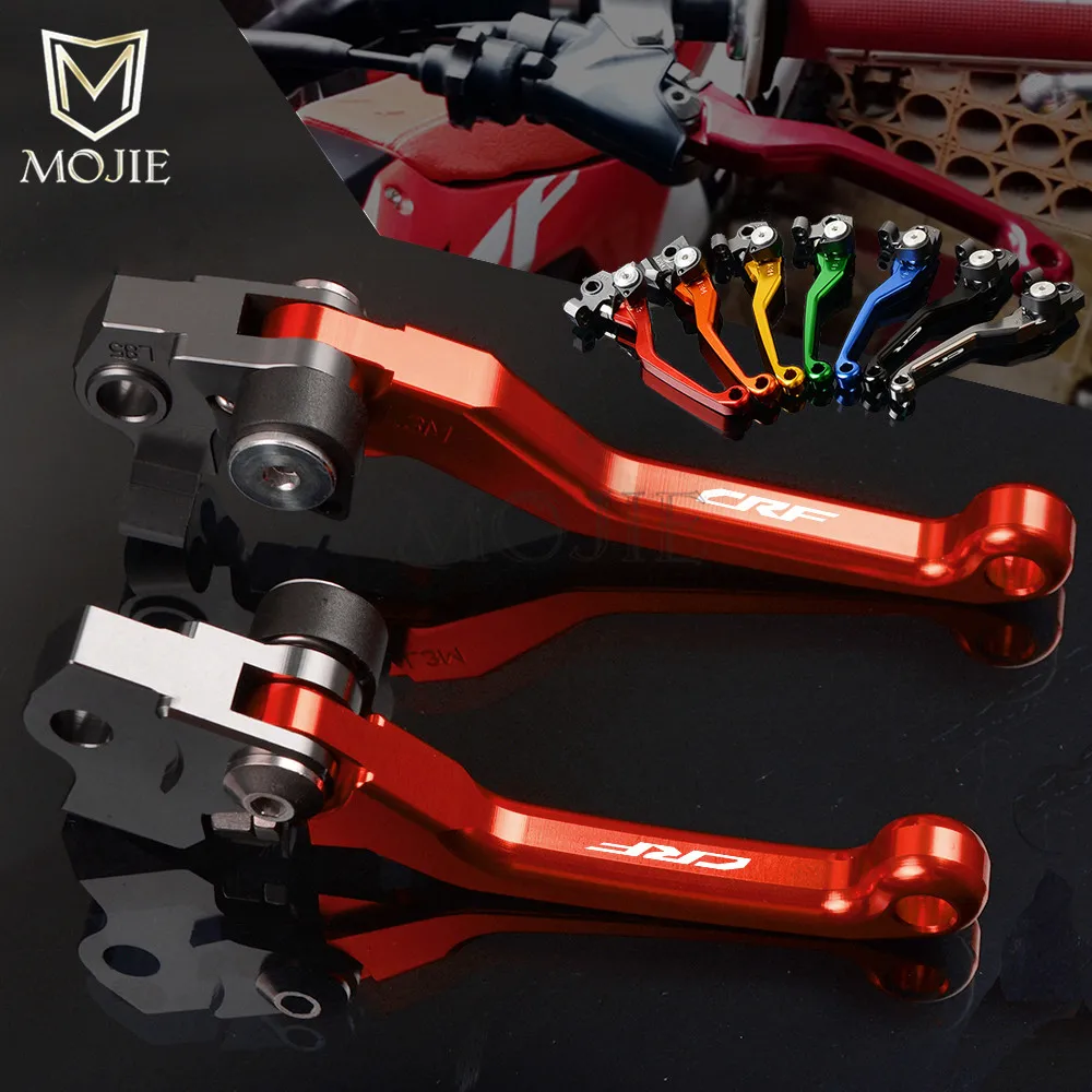 

For Honda CRF 150R 250R 450R 450RX 250X 450X 150F 230F 250L 250M 250 RALLY 1000L Motocross CNC Pivot Brake Clutch Lever Dirtbike