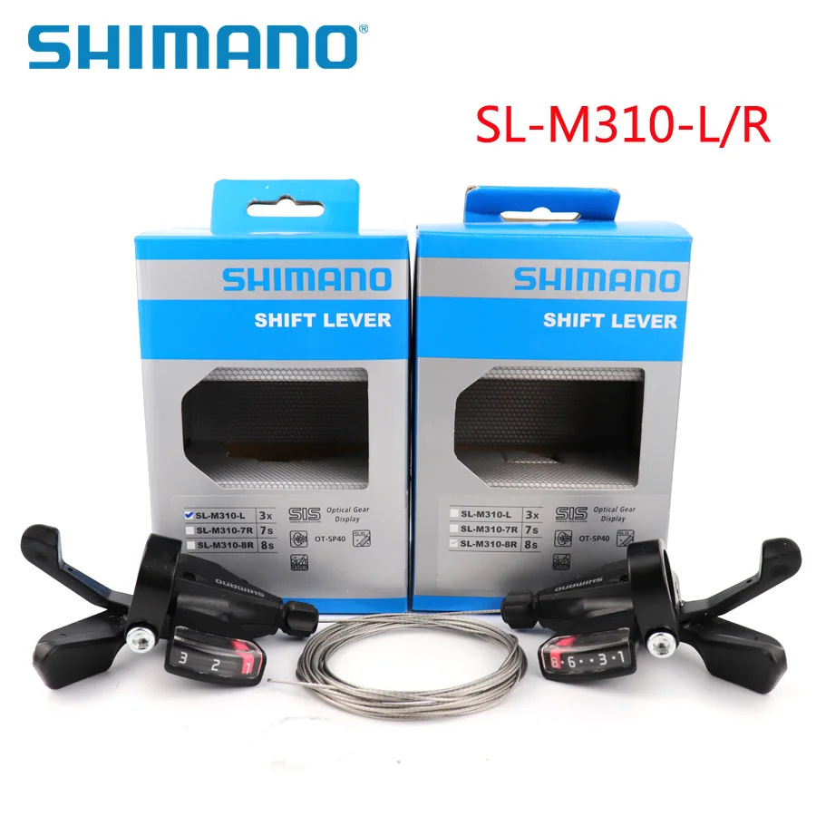 Details about   Shimano Altus SL-M310 8Speed Trigge Right Shifter Dual Lever Shifters Set 