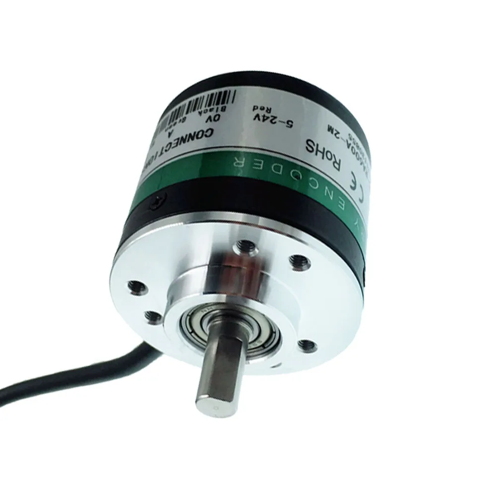 CNIKESIN Инкрементальный ротационный энкодер GTS06 OC RA1000B 2M AB двухфазный 5 24 V 100