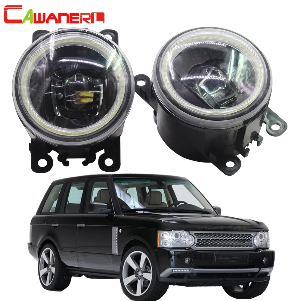 Cawaner для Land Rover Range Rover III внедорожник(лм) 2009-2012 автомобиля 4000LM светодиодный лампы Противотуманные фары светильник Ангел глаз DRL Дневной светильник 12V