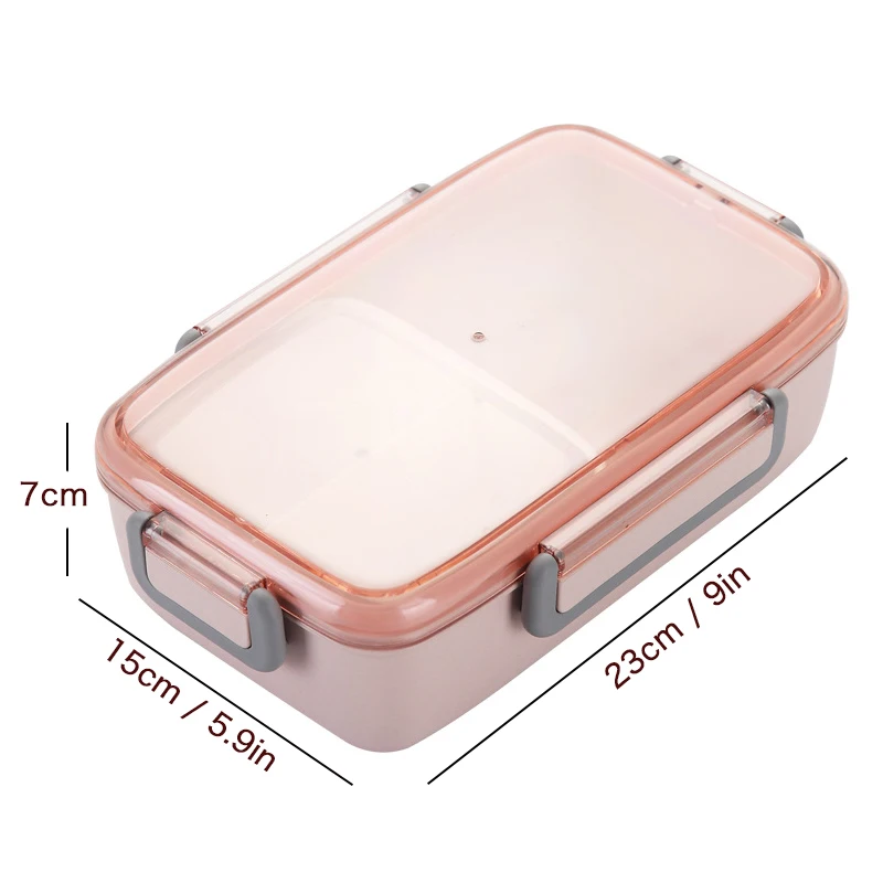 MICCK Microwaveable Ланч-бокс с отделениями детский Bento box герметичный контейнер для еды школьный Ланчбокс с сумками для пикника