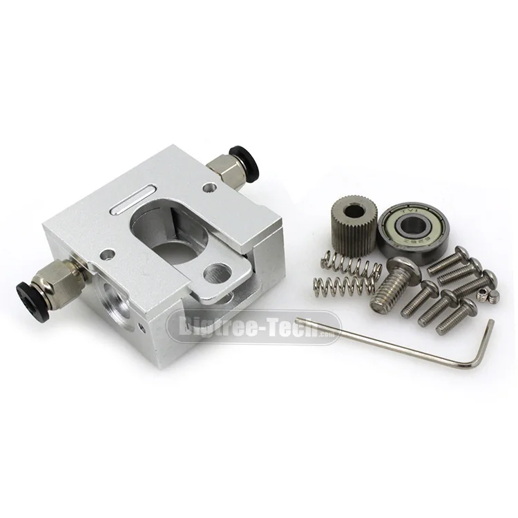 Цельнометаллический экструдер для 3D принтера Reprap Bulldog 1 75 3 мм совместимый с 3d j
