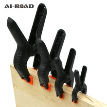 5 Pcs Woodworking Clip DIY Carpentry Quick Release Bar Clamp Practical 2/3/4/6 Inch Plastic Woodworking Bar Clamping Device