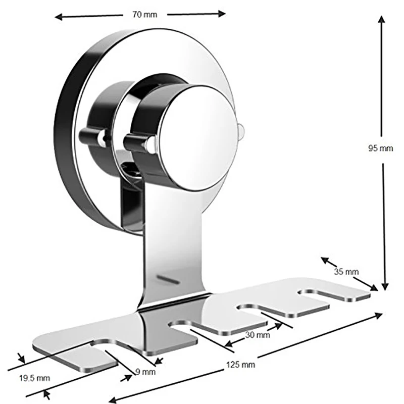 Горячая продажа держатель на присоске зубной щетки, зеркало, плитка, настенный держатель для зубных щеток настенный, держатель зубной