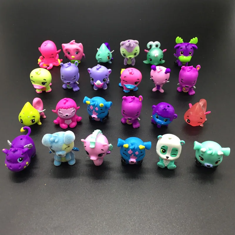 

20pcs lot Hot Fly Horse Fish Magic Hatching Action Figure Mini Pet Limited Edition Animal Dolls Set