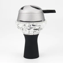 Стеклянная Чаша для кальяна с матовым держателем угля Nargile Sheesha Narguile Chicha Cachimbas чаша для кальяна верхняя головка аксессуары