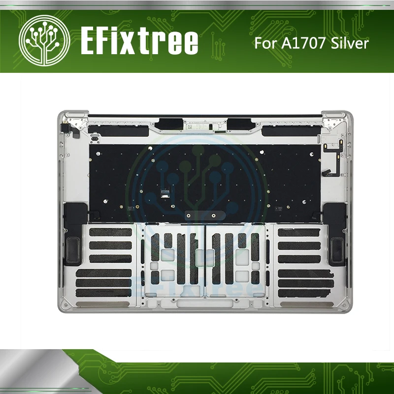 Чехол A1707 Topcase C с клавиатурой Немецкая раскладка для Macbook pro 15 дюймов topcase Silver EMC 3162