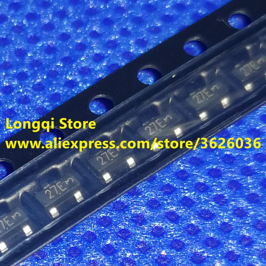 50 шт. NUP2105LT1G NUP2105 Mark 27E SOT23 SOT-23 ESD Dual Line CAN Bus Protector tvs-диод | Электроника