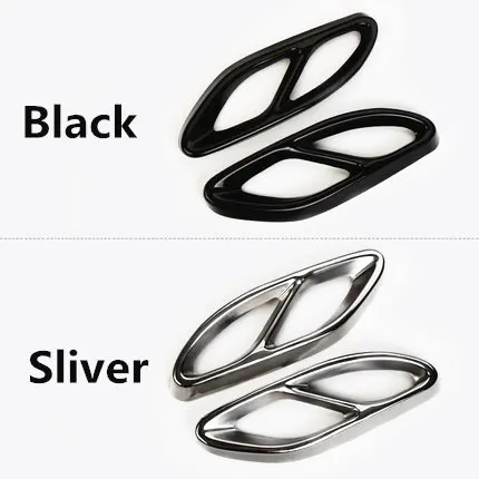 Exhaust Assembly DeHen Exhaust Pipe Cover Trim For Mercedes benz A B C E Class GLC GLE GLS