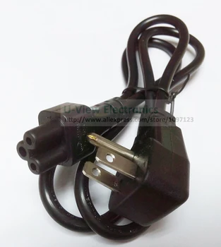 

US Flat Plug Power Cord,Nema 5-15P Male Plug to IEC 320 C5 Female Socket Adapter Cable About 1M/Free Shipping/4PCS