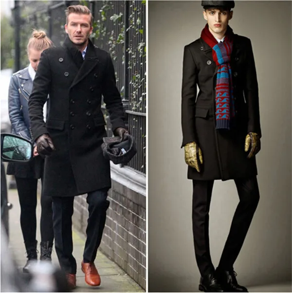 New Men Casual Coat 2015 Hot Turn down Collar Slim Men