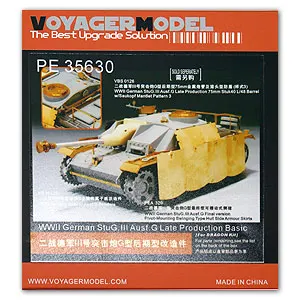 

KNL HOBBY Voyager Model PE35630 3 assault-gun G post-upgrade with metal etching parts (dragon)