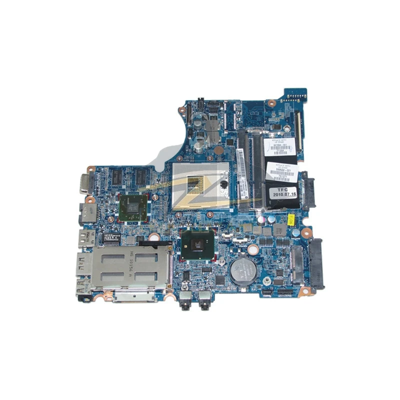 Материнская плата NOKOTION 628617-001 599522-001 для ноутбука hp probook 4421s HM57 HD 4500 DDR3 | Компьютеры и