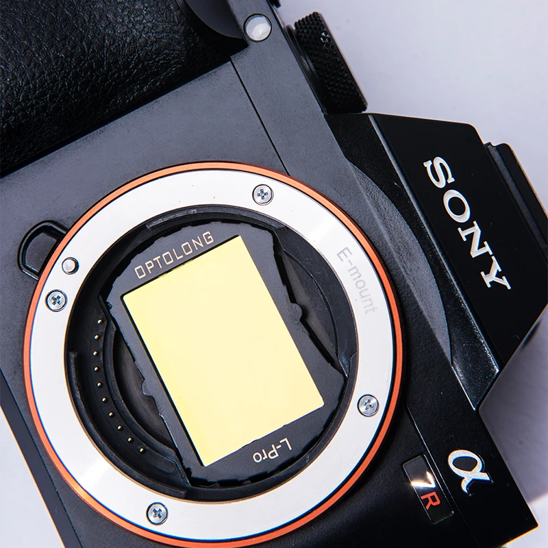 Optolong L-Pro sony-FF A4 A7 полный кадр цифровой Камера E-mount DSLR камер серии астрофотографии дикий подали свет фильтры против загрязнения